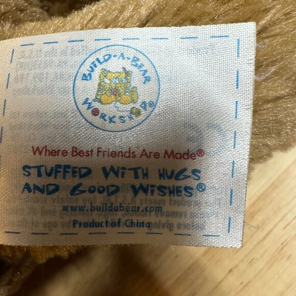 16" Build-a-Bear Workshop Bearemy III Plush Teddy w/ Eyebrows (Heart inside) - Picture 4 of 5